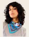 WILD - Foulards Pony Mini Bleu