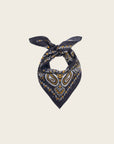 WILD - Foulards Paisley Mini Noir