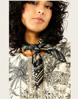 WILD - Foulards Bandana Mini Noir