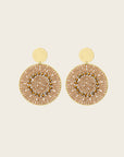 SANTIBE - Boucles d'oreilles Mistral - Champagne