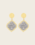 SANTIBE - Boucles d'oreilles Mini Diamante - Platine