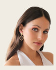 SANTIBE - Boucles d'oreilles Mini Diamante - Platine