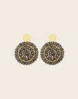 SANTIBE - Boucles d'oreilles Mini Espagnola - Noisette
