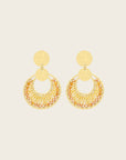 SANTIBE - Boucles d'oreilles Mini Luna - Doré
