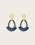 SANTIBE - Boucles d'oreilles Mini Rio - Bleu Marine
