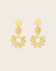 SANTIBE - Boucles d'oreilles Ophélia - Doré