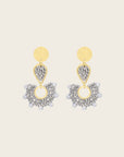 SANTIBE - Boucles d'oreilles Ophélia - Platine