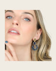 SANTIBE - Boucles d'oreilles Ophélia - Céleste