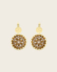 SANTIBE - Boucles d'oreilles Paradis - Champagne