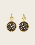 SANTIBE - Boucles d'oreilles Paradis - Noisette