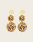 SANTIBE - Boucles d'oreilles Santiago - Champagne