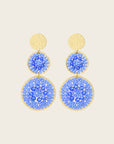 SANTIBE - Boucles d'oreilles Santiago - Céleste