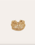 GAS BIJOUX - Bague IZZIA FILEA dorée à l'or fin - Ajustable