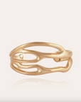 GAS BIJOUX - Bracelet CORAIL doré à l'or fin