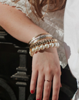 SCRUNCHIE IS BACK - BICHOU chouchou perles nacrées taille S - Bracelet ou collier a choisir