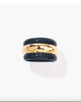 AURELIE BIDERMANN - Bague KATT noire