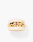 AURELIE BIDERMANN - Bague NAZCA ivoire