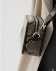 VANESSA WU - Sac trotteur CHIARA python gris
