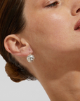GAS BIJOUX - Boucles d'oreilles COMETE petit modèle argentées