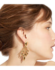 GAS BIJOUX - Boucles d'oreilles OLEA grand modèles dorées à l'or fin - CLIPS
