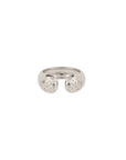 GAS BIJOUX - Bague SAINT GERMAIN strass argentée - Ajustable