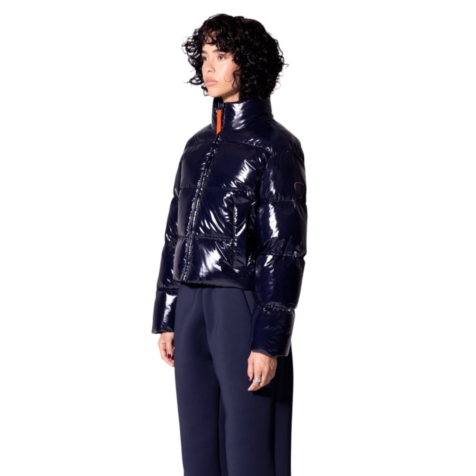 GERTRUDE ET GASTON - KATE BRIGHT - Doudoune courte en nylon glossy - 3 couleurs