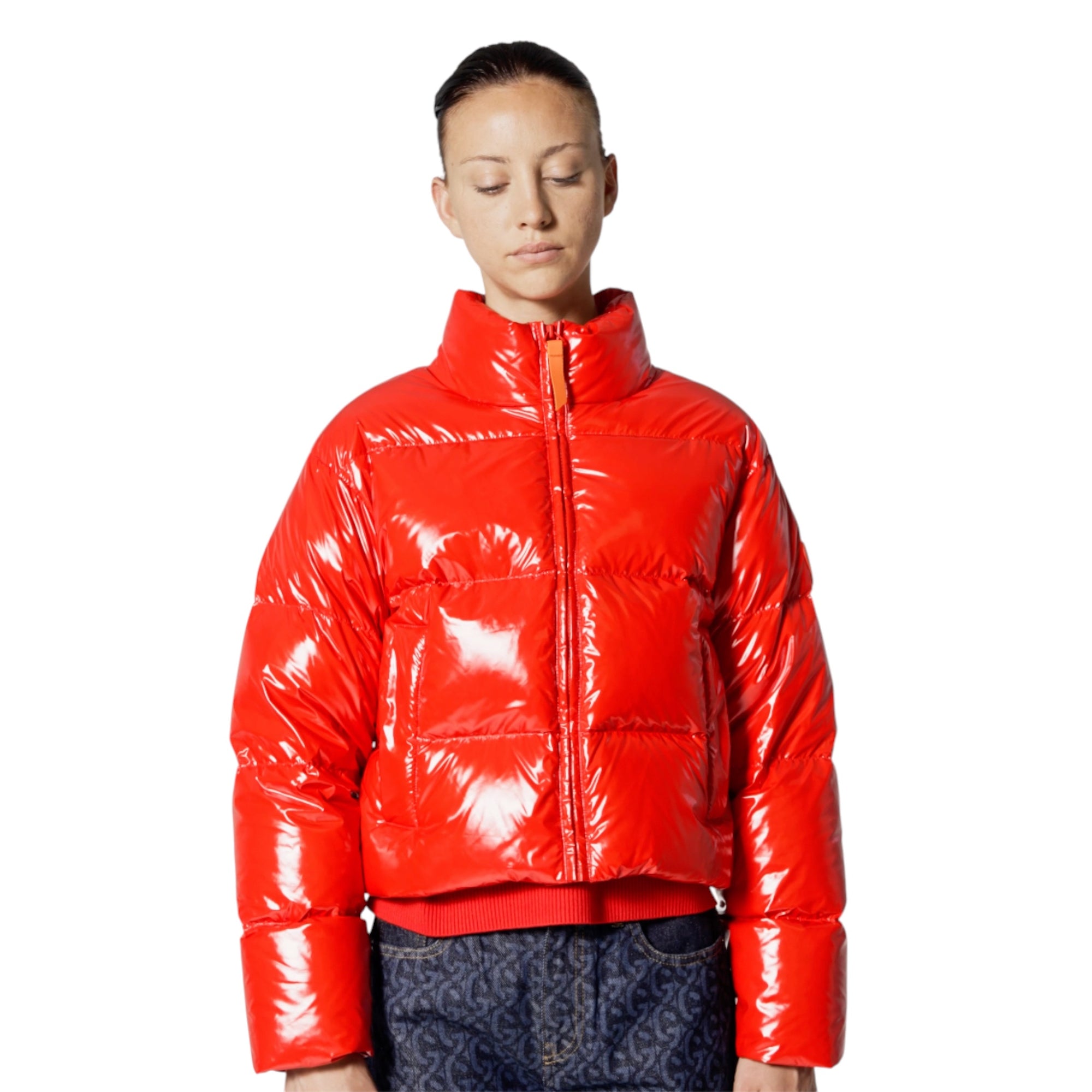 GERTRUDE ET GASTON - KATE BRIGHT - Doudoune courte en nylon glossy - 3 couleurs