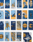 AN- NEE - Le Tarot du Marseille d'aujourd'hui, version bleu jean