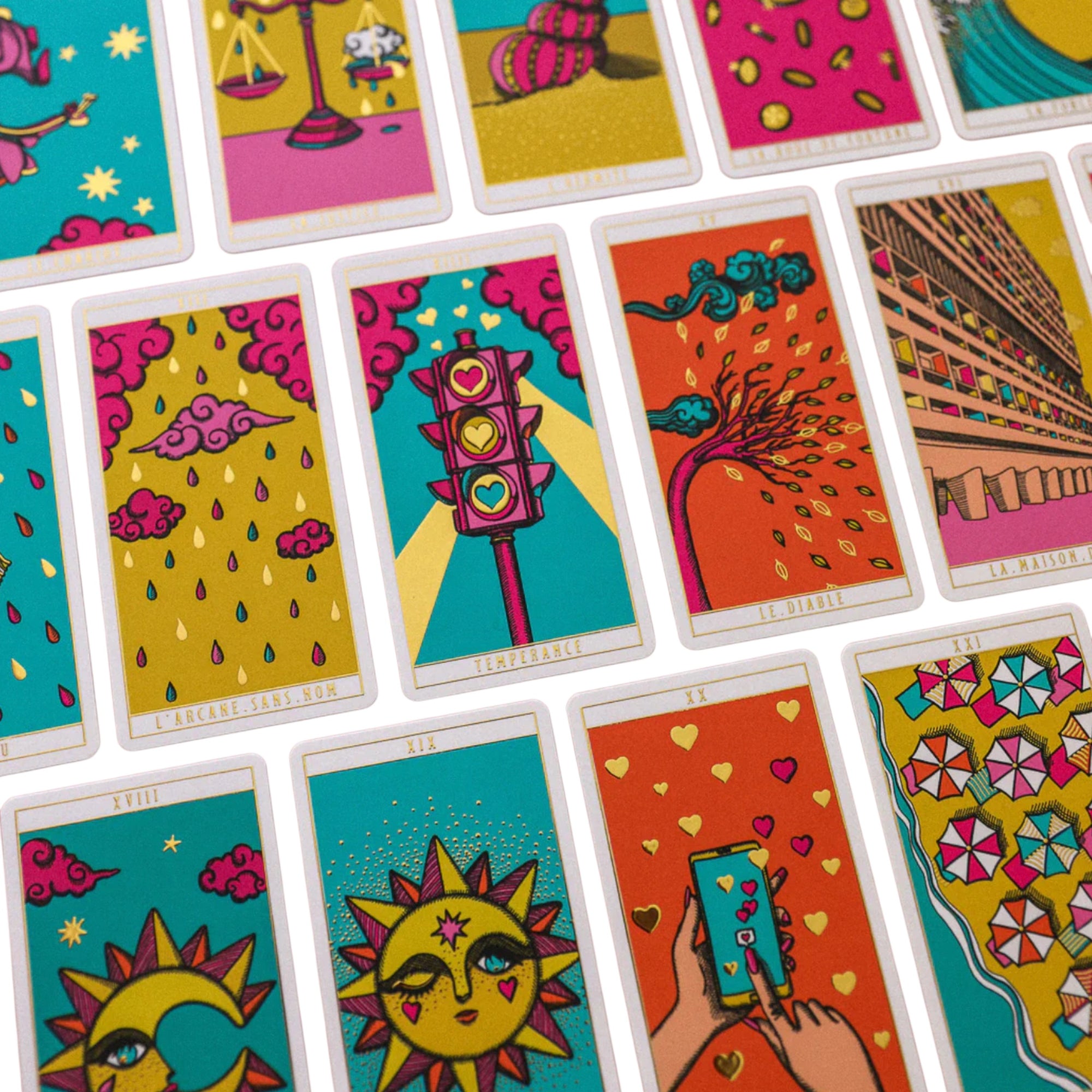 AN -NEE - Le TAROT de MARSEILLE d&#39;aujourd&#39;hui, version Girly