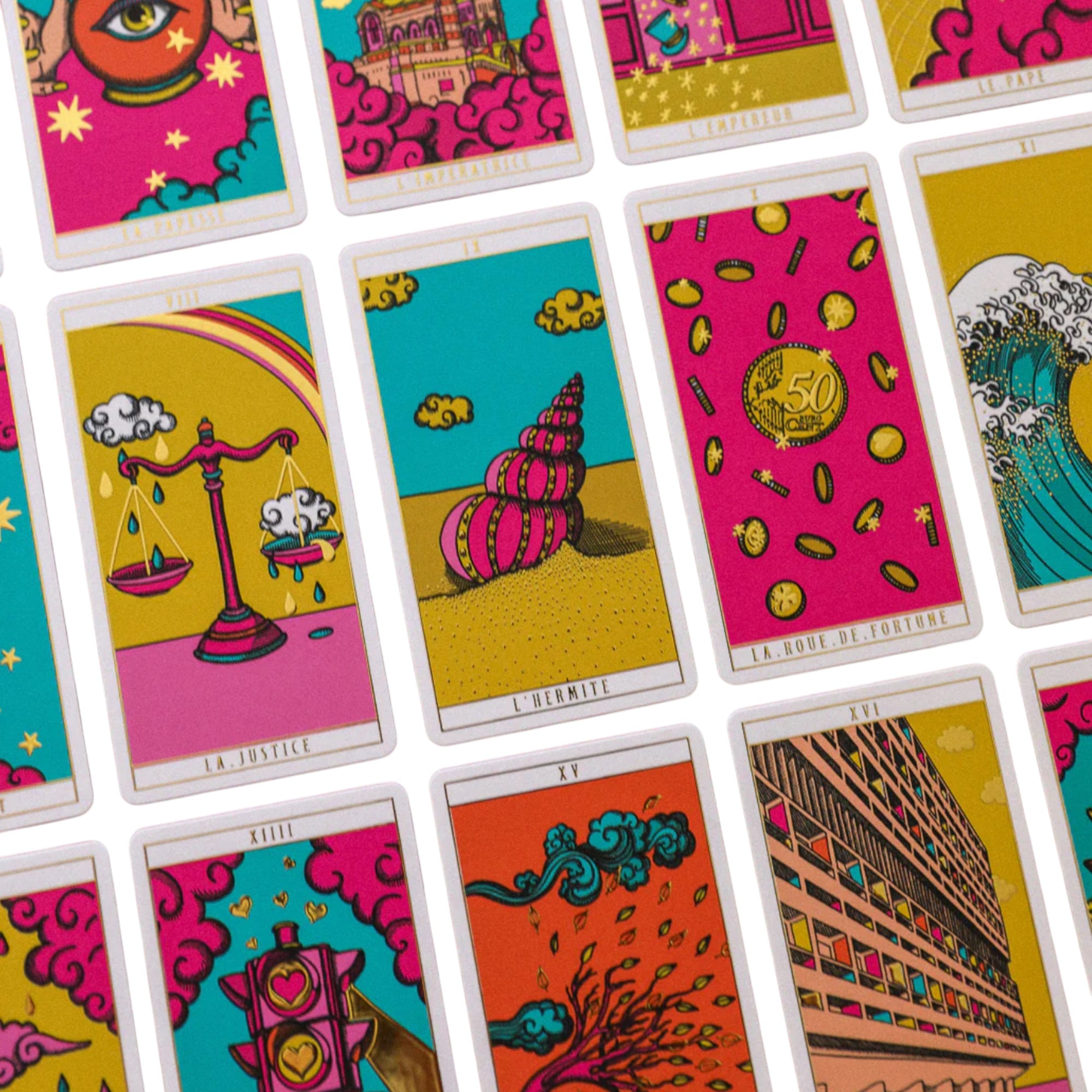 AN -NEE - Le TAROT de MARSEILLE d&#39;aujourd&#39;hui, version Girly