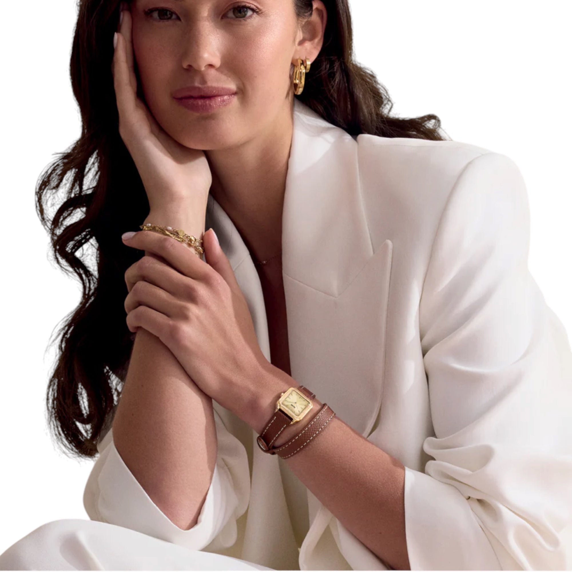 CLUSE - GRACIEUSE petite montre CW11821 Marron/Or