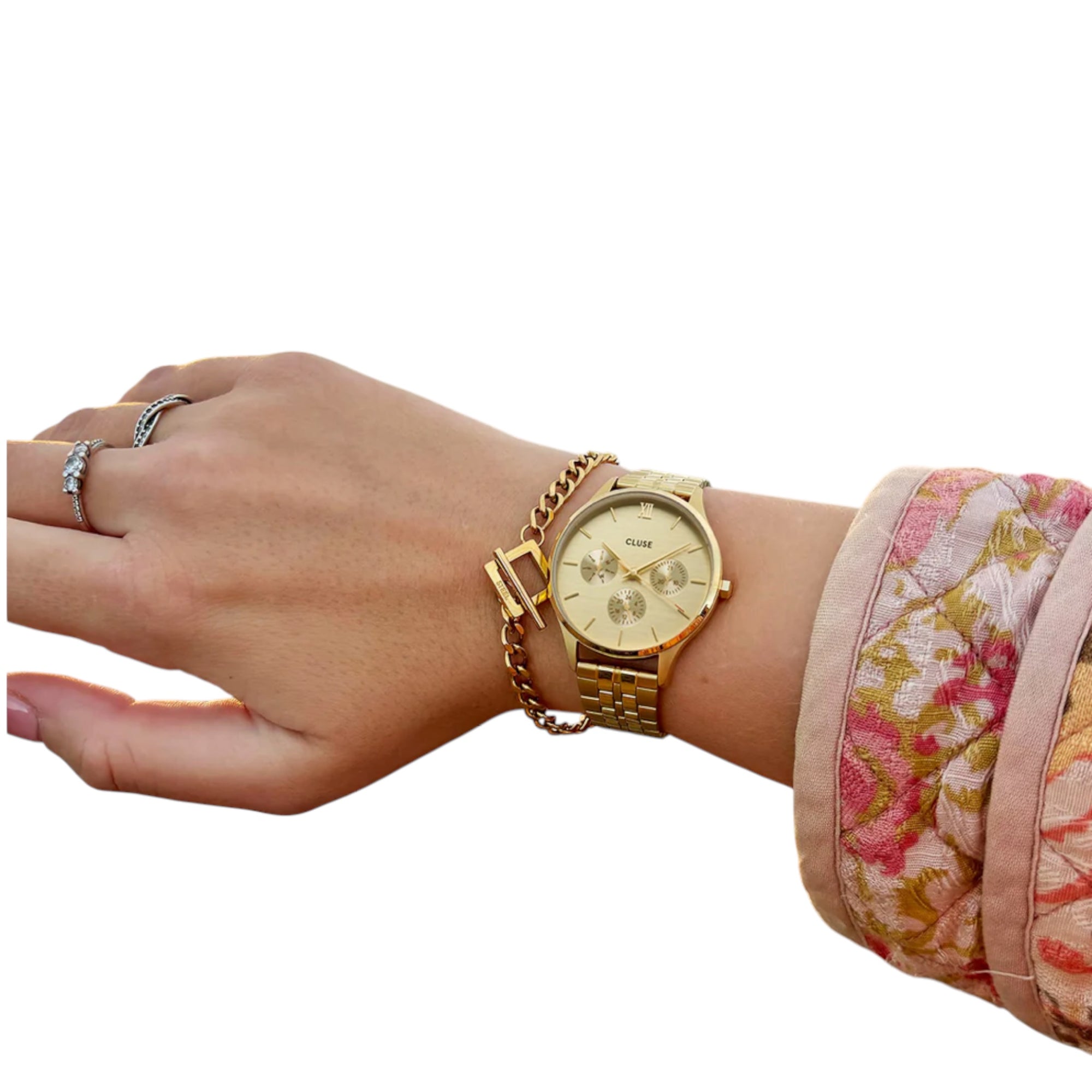 CLUSE - MINUIT multifonctions montre CW10701 Or