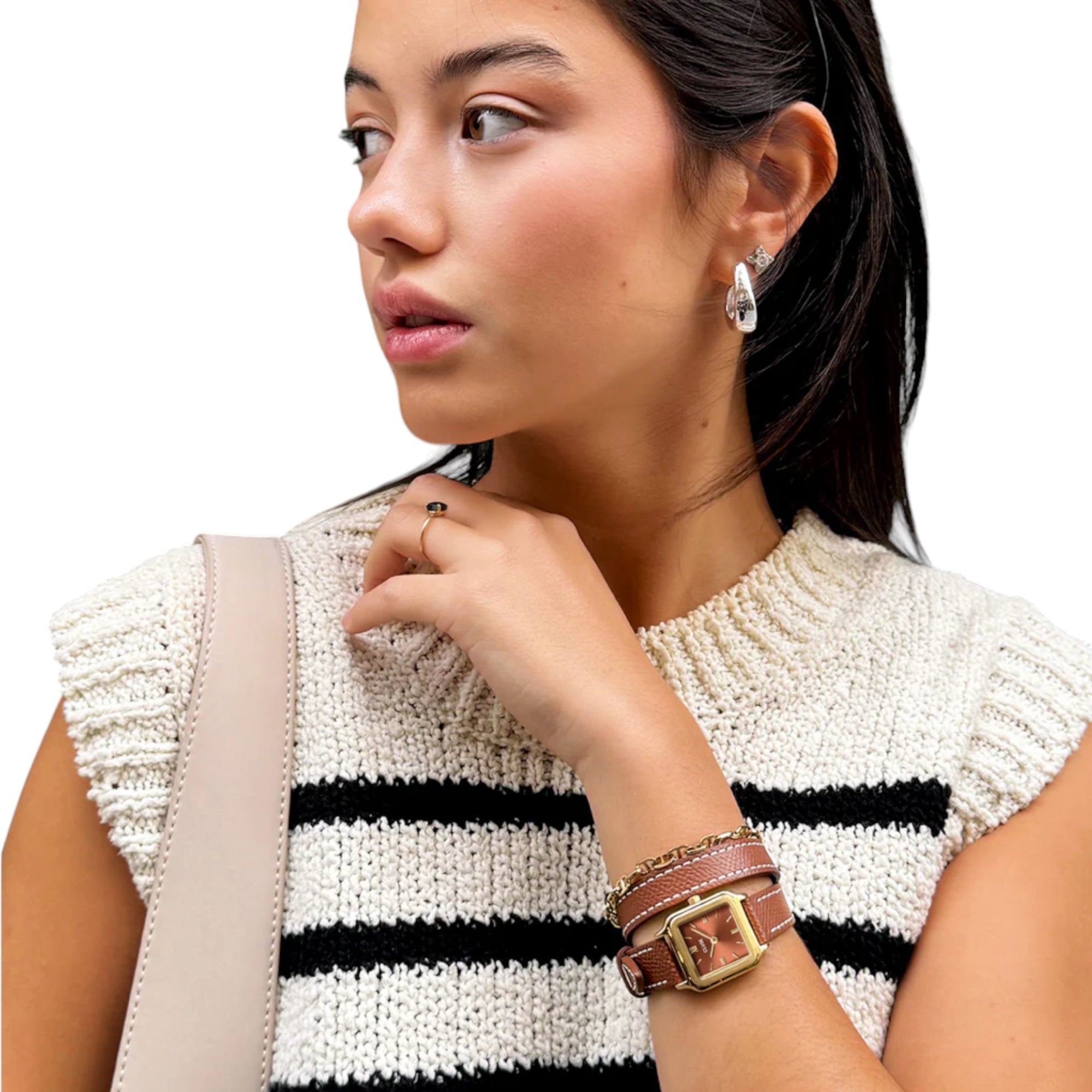 CLUSE - GRACIEUSE petite montre CW11810 Marron/Or