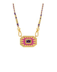 MYA BAY - Collier - LIGHT FUCHSIA - YUCATAN