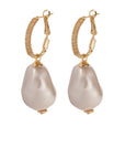 GAS BIJOUX - Boucles d'oreilles MIWA grand modèle doré à l'or fin