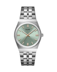 CLUSE - RETRO 70X MONTRE CW16301 VERT/ARGENT COULEUR ARGENTEE