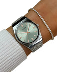 CLUSE - RETRO 70X MONTRE CW16301 VERT/ARGENT COULEUR ARGENTEE