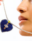 HIPANEMA - COLLIER FORTALEZA - BLEU MARINE
