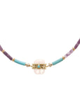 HIPANEMA - COLLIER KOMBOU LILAS