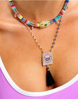 HIPANEMA - COLLIER POLINA MULTICOLORE