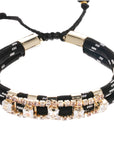 HIPANEMA - BRACELET IAGO - NOIR
