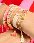HIPANEMA - BRACELET IAGO - CORAIL