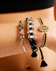 HIPANEMA - BRACELET MALISS - NOIR