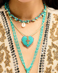 HIPANEMA - COLLIER FORTAZA TURQUOISE