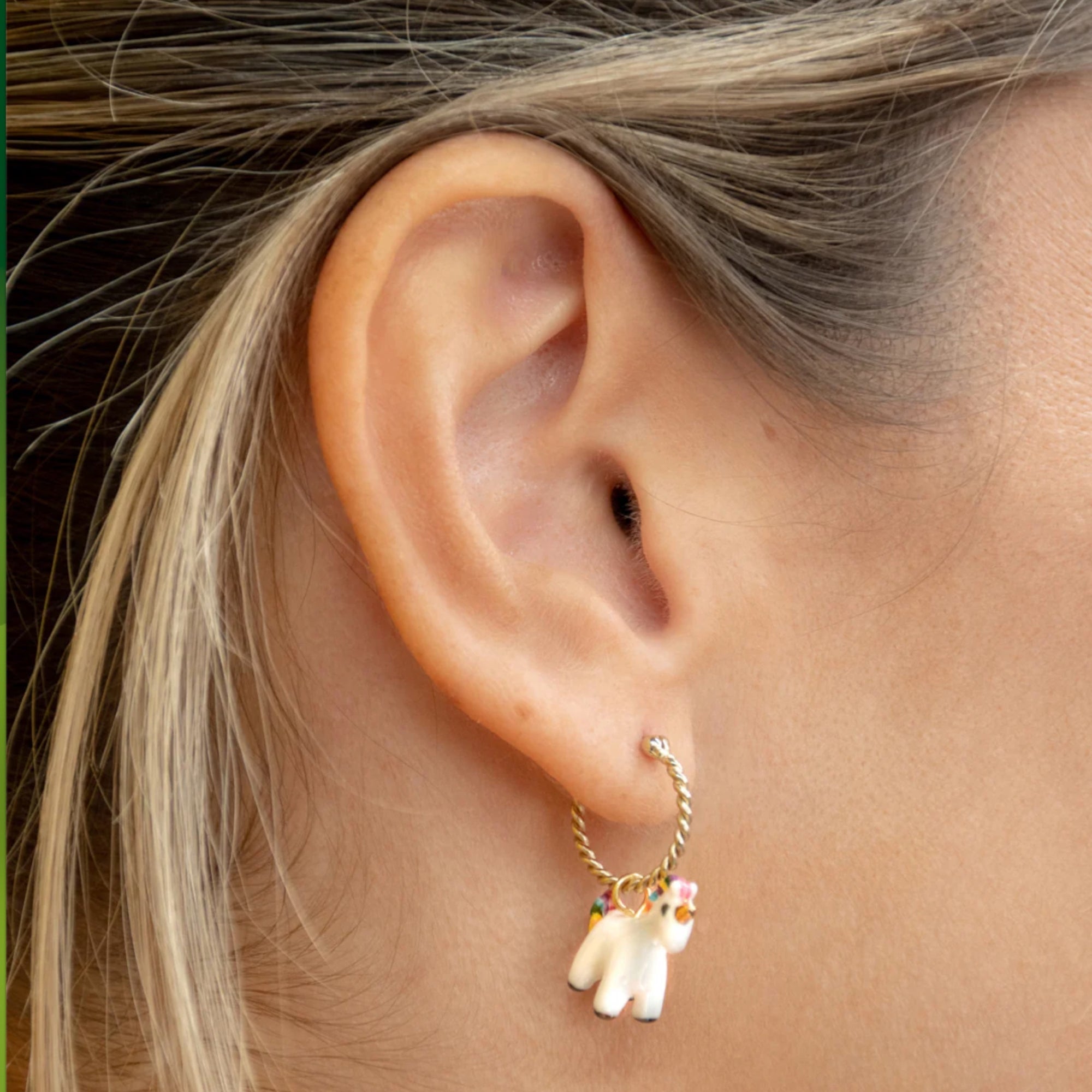 NACH - MINI CREOLE LICORNE - VENDUE A L'UNITE