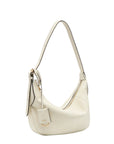 LANCEL - SAC VICTOIRE SAC RABAT M 100 % cuir de vachette - NEIGE