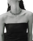 GAS BIJOUX - COLLIER AMARANTE doré à l'or fin - AMETHYSTE ET JASPE