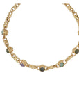 GAS BIJOUX - COLLIER AMARANTE doré à l'or fin - AMETHYSTE ET JASPE