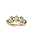 SIGAL - BAGUE NEFERTITI DORE TRIPLE - TAILLE M (54/56)