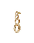 GAS BIJOUX - BOUCLES d'OREILLES ALMARA dorées à l'or fin
